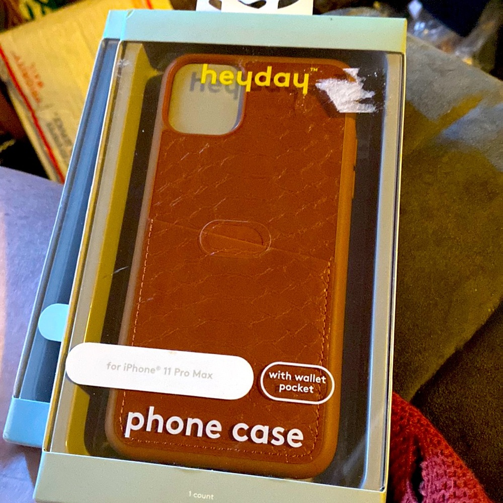 New Heyday iPhone case for 11 pro Max with wallet pocket